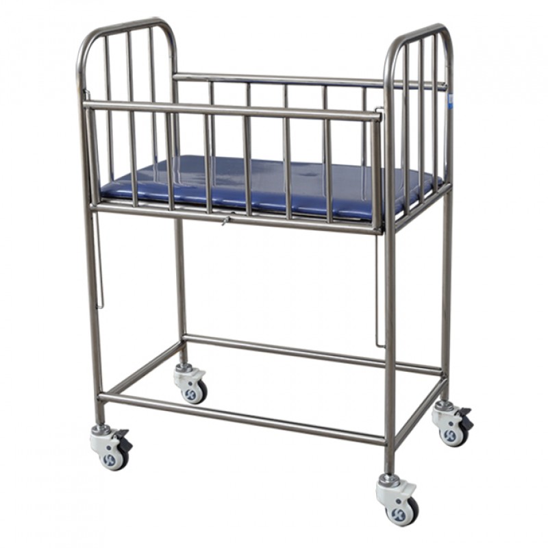 steel baby crib