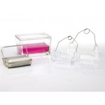 STAINLESS STEEL RACK ONLY, 30 SLIDE