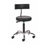 Hand Operated Stool with Backrest