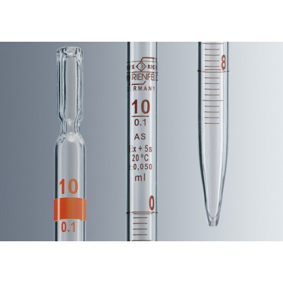 Graduated pipettes, glass - Class AS