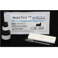 HIV 1/2 Serum,WB, Plasma (Cassette) RapiCard InstaTest