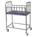 HOSPITAL STAINLESS STEEL BABY CRIB