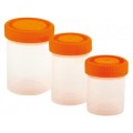 CELLSTOR 40ml POT & LID - ORANGE