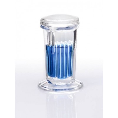 COPLIN 10 SLIDE STAINING JAR WITH GLASS COVER