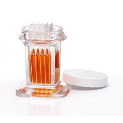 COPLIN 10 SLIDE STAINING JAR WITH WHT PP CAP