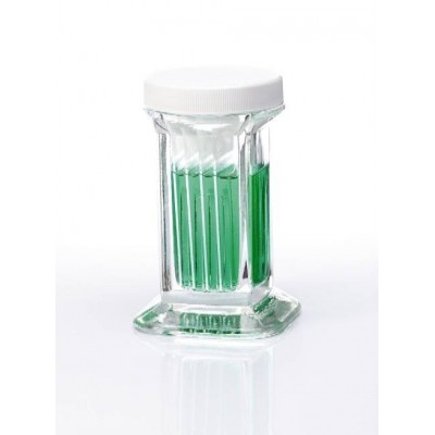 COPLIN 5 SLIDE STAINING JAR WITH WHT PP CAP