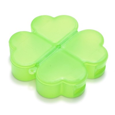 Lover Shape 4 Case Pill Box