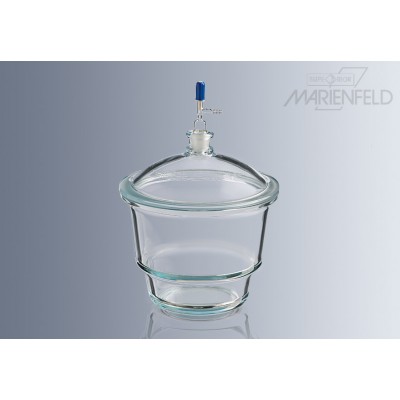 Desiccators DIN with valve in cover