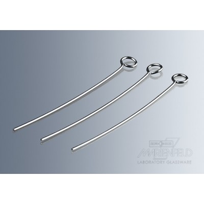 Inoculation loops for needle holders acc. to Kolle