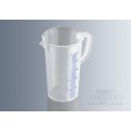 Measuring jugs, plastic
