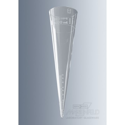 Sedimentation cones - With stopcock