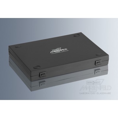 Storage boxes made of polypropylene for microscope slides 76x26 mm