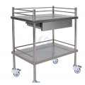 Stainless Steel Emergency Trolley