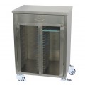 Stainless Steel Medical Records Trolleys 40 Records