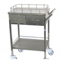 Stainless Steel Anaesthetic Trolley