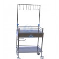 Stainless Steel Infusion Treatment Trolley