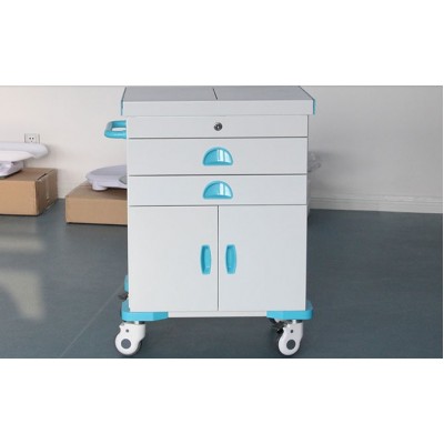 Functional Hospital Trolley With Casters