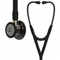 3M™ Littmann® Cardiology IV™ Diagnostic Stethoscope, High Polish Smoke-Finish Chestpiece, Black Tube, Champagne Stem and Black Headset, 69cm, 6204