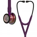 3M™ Littmann® Cardiology IV™ Diagnostic Stethoscope, Rainbow-Finish Chestpiece, Plum Tube, Violet Stem and Black Headset, 69cm, 6205