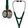 3M™ Littmann® Cardiology IV™ Diagnostic Stethoscope, High Polish Champagne-Finish Chestpiece, Hunter Green Tube, Orange Stem and Champagne Headset, 69cm, 6206