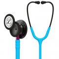 3M™ Littmann® Classic III™ Monitoring Stethoscope, Smoke Chestpiece, Turquoise Tube, Pink Stem and Smoke Headset, 69cm, 5872