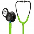 3M™ Littmann® Classic III™ Monitoring Stethoscope, Smoke Chestpiece, Lime Green Tube, Blue Stem and Smoke Headset, 69cm, 5875