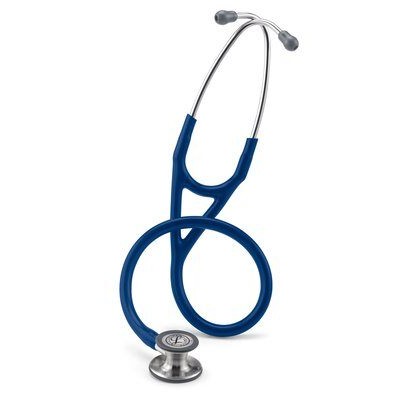 3M™ Littmann® Cardiology IV™ Stethoscope, Standard-Finish Chestpiece, Navy Blue Tube, Stainless Stem and Headset, 69cm, 6154