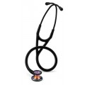 3M™ Littmann® Cardiology IV™ Stethoscope, Rainbow-Finish Chestpiece, Black Tube, Stem and Headset, 69cm, 6165