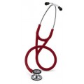 3M™ Littmann® Cardiology IV™ Stethoscope, Mirror-Finish Chestpiece and Stem, Burgundy Tube, Stainless Headset, 69cm, 6170