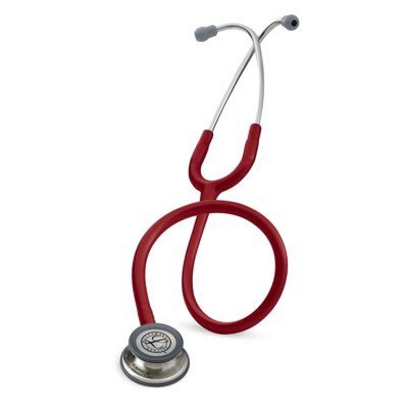 Littmann Classic III 聴診器 赤 69 cm 3M™ Littmann® Classic III™ Stethoscope, Burgundy Tube, 69cm, 5627