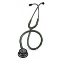 3M™ Littmann® Classic III™ Stethoscope, Smoke-Finish, Dark Olive Green Tube, 69cm, 5812